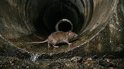 Rat qui remonte dans les canalisations